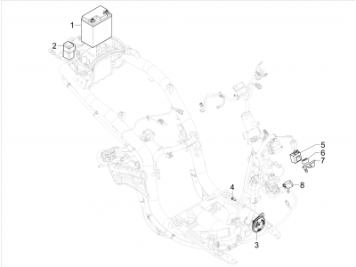 Αυτόματοι διακόπτες - Μπαταρία - Κόρνα